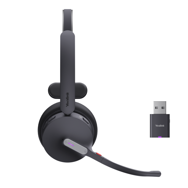 Yealink WH64 Hybrid Mono Teams DECT/BT Headset inkl. USB-A DECT Dongle