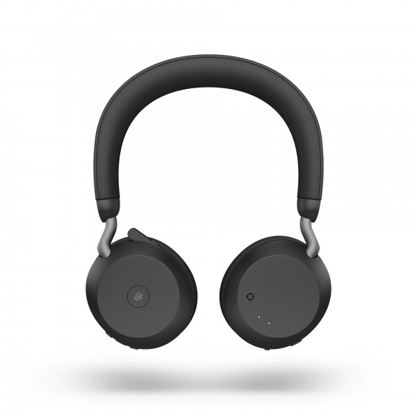 Jabra Evolve2 75 Link380c MS Stereo ANC Black Bluetooth NC Headset inkl. Link 380 USB-C MS Teams BT
