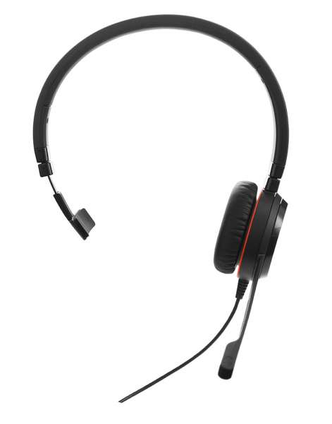 Jabra Evolve 30 II MS Mono USB & 3,5mm Klinke NC Headset mit CallControl für Microsoft