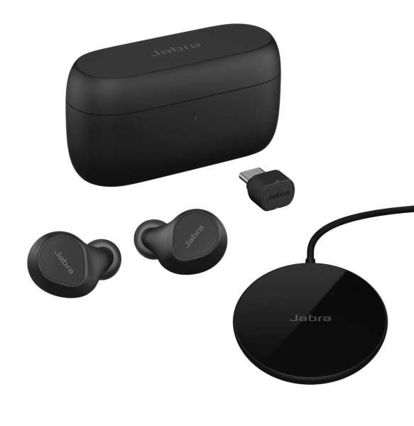 Jabra Evolve2 Buds UC Wireless Ladepad Link380c ANC True Wireless Headset (L+R) inkl. Ladepad, Ladee
