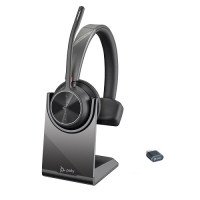 Poly Voyager 4310 UC-M Station USB-C Teams Mono Bluetooth Headset inkl. Ladeschale & BT700 USB-C Don Poly Voyager 4310 UC-M Station USB-C Teams Mono Bluetooth Headset inkl. Ladeschale & BT700 USB-C Don