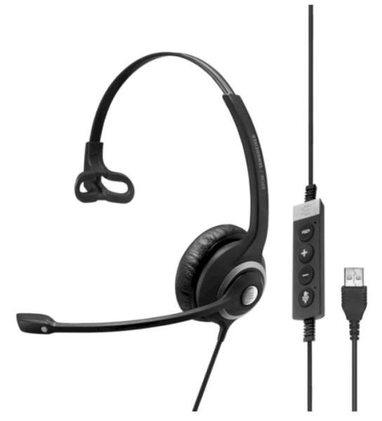EPOS | SENNHEISER IMPACT SC 260 II USB ML/UC Duo NC Headset mit CallControl für UC/Microsoft