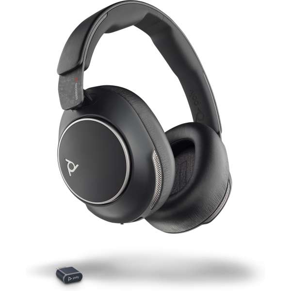 Poly Voyager Surround 80 UC USB-C ANC Over-Ear-Bluetooth-Headset inkl. BT700 USB-C BT Dongle